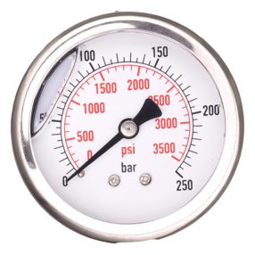 Nyomásmérő műszer  250 bar, d63