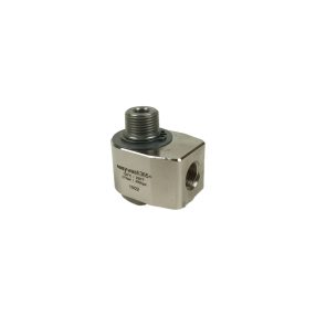   Nagynyomású forgócsatlakozó 90fokos, be: 3/8"- Ki: 1/4"