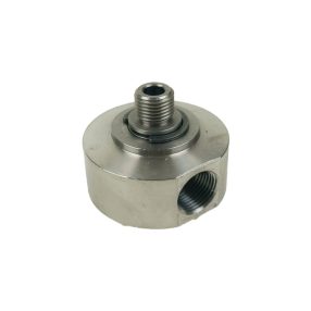   Nagynyomású forgócsatlakozó, 90 fokos, 1/4"-3/8", olasz