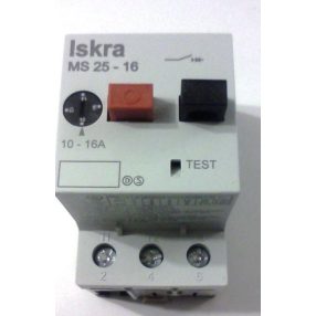 Motor főkapcsoló, hőkioldó, Iskra 16-20A