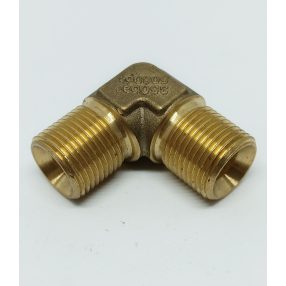 Nagynyomású közcsavar, könyök, 3/8"m-3/8" m