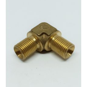 Nagynyomású közcsavar, könyök, 1/4"m-1/4" m