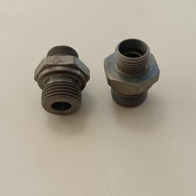   Nagynyomású közcsavar, Zn-Ni bevonatú acél, 1/2"m-M18 m
